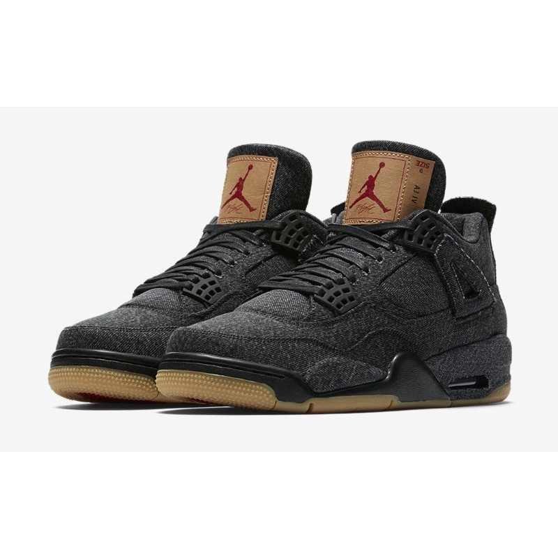 Air Jordan 4 Retro Black Denim High Premium Original