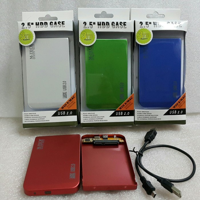 Casing Hardisk External Laptop Sata 2.5&quot; M-Tech Color