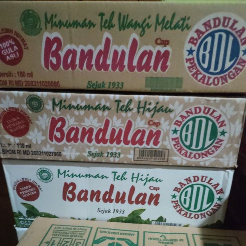 

MINUMAN TEH HIJAU CAP BANDULAN PEKALONGAN