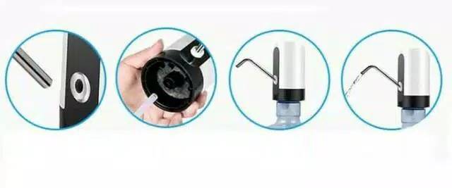 Pompa Air Galon Otomatis Electric Pump Water Gallon Re-Charge Dispenser Air Galon Elektrik Isi Ulang