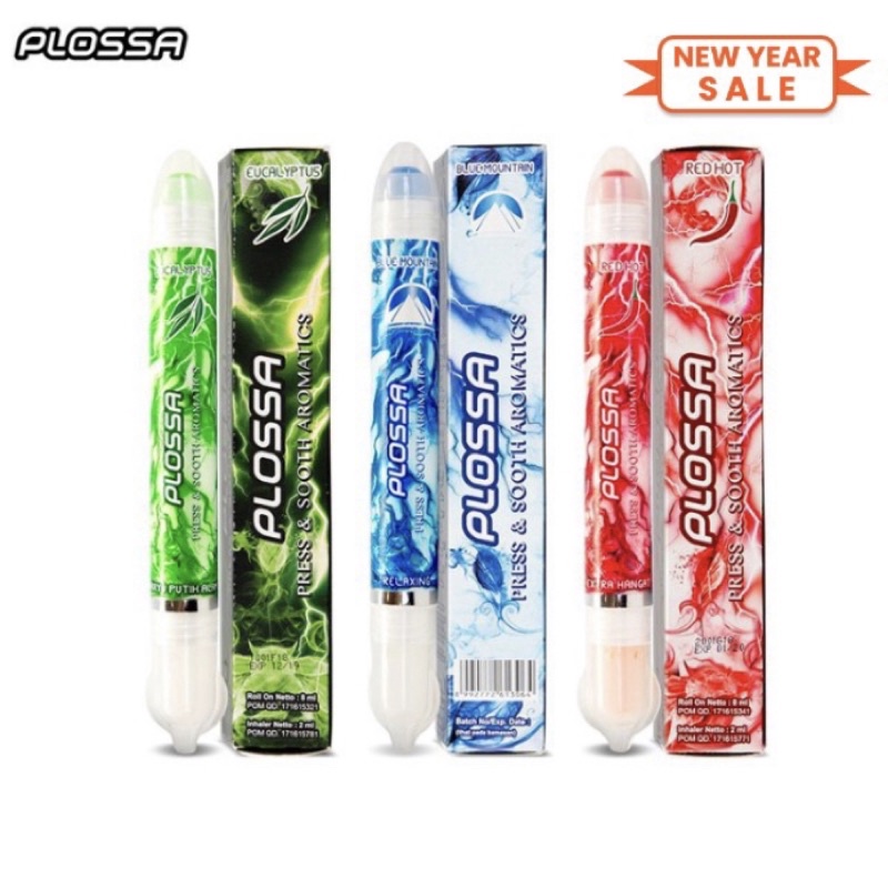 PLOSA | PLOSSA MINYAK ANGIN AROMATERAPY.