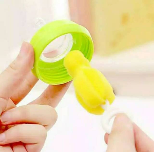 Sikat botol bayi, sikat sedotan bayi, sikat dot dan penjepit botol bayi