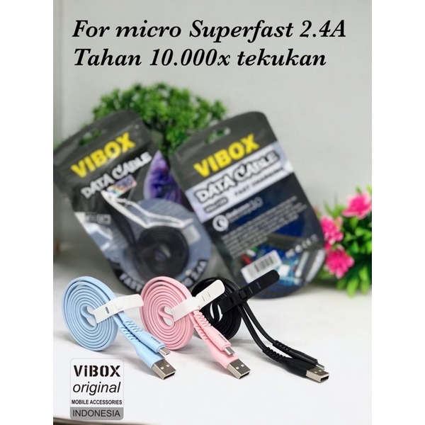 PROMO KABEL DATA VBS100 MICRO TYPE C IP ORIGINAL FAST CHARGING PREMIUM SMART CABLE SUPER QUALITY