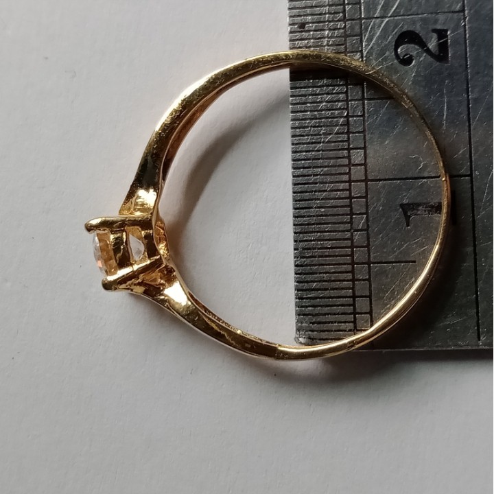 Cincin Emas 17K - 1.3 gr Kadar 750 - CBS100000010