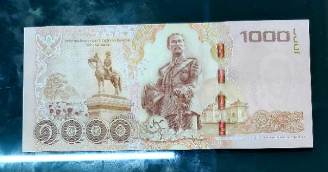 Thailand 1000 Baht Raja Bumibol Uang Asing Shopee Indonesia