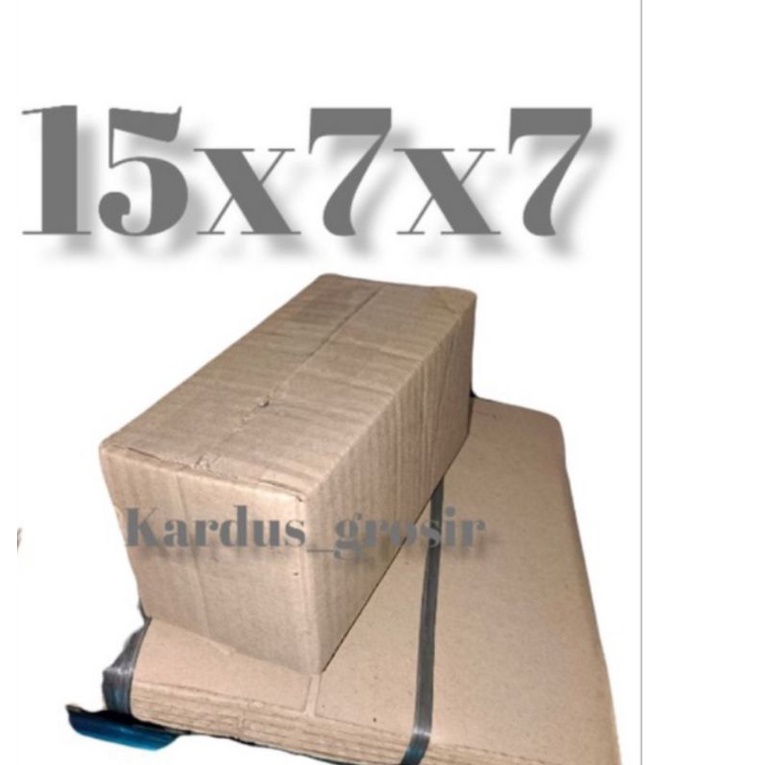 

Kardus karton 15x7x7 kemasan packing