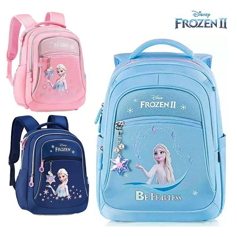 Disney2 Tas Anak perempuan terbaru Frozen Tas Elsa Putri Salju TAs Kartun lucu Tas Karakter Motif