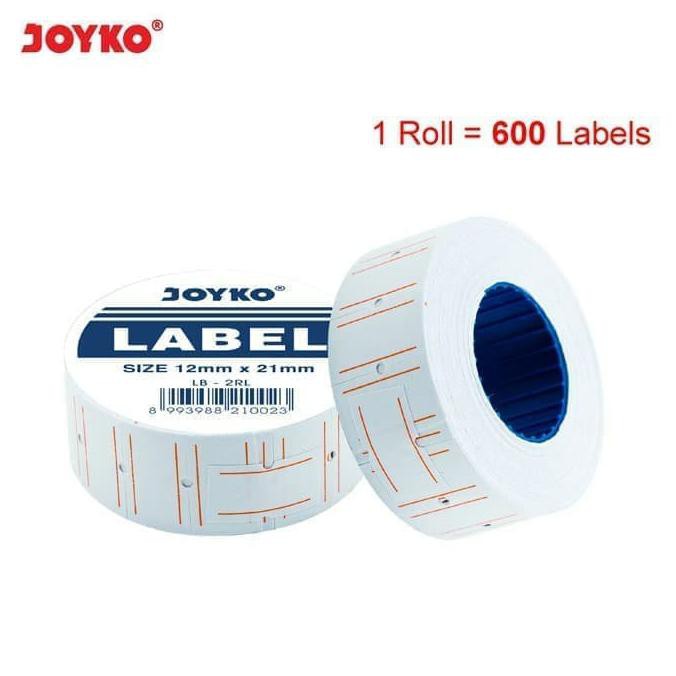 

KERTAS LABEL HARGA JOYKO 1 BARIS ( PRICE LABELLER 5500M ) KODE 633