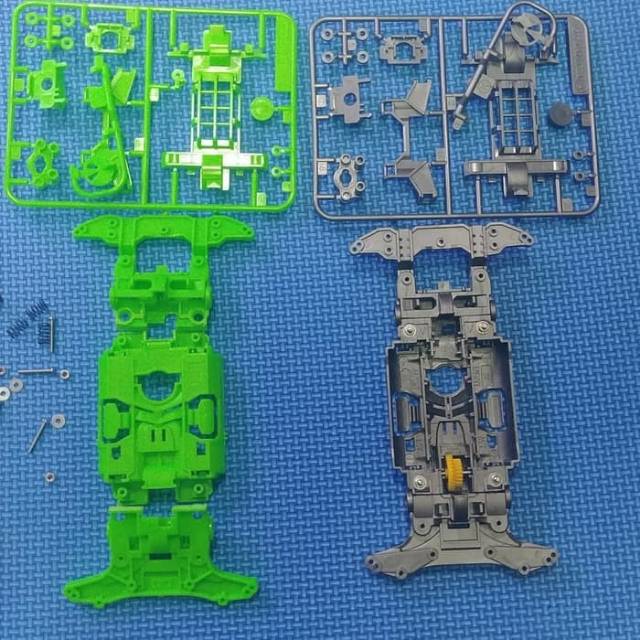 tamiya sto 100 chassis ms cnc include per suspensi simple model 2019