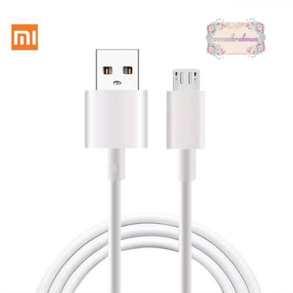 Kabel cable data ori cabutan nonpack Xiaomi Fast Charging Micro USB Putih ORIGINAL 100% SB7052