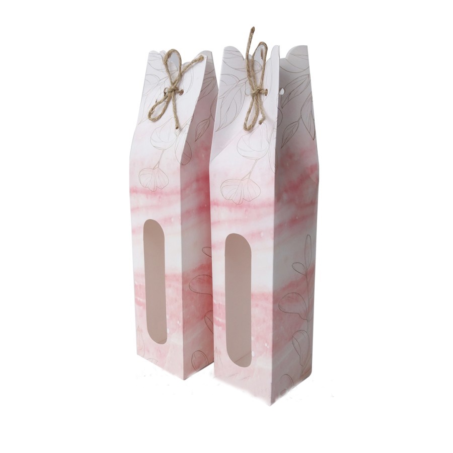 (10pcs) Kardus botol Hampers bottle Tumbler Box Botol Souvenir Dus Botol Souvenir Kotak Botol Wadah 