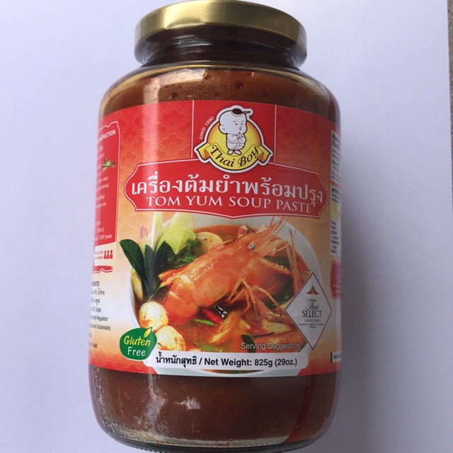 Thai Boy Tom Yum Soup Paste 825G