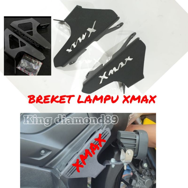 Breket lampu pegangan lampu tembak Xmax