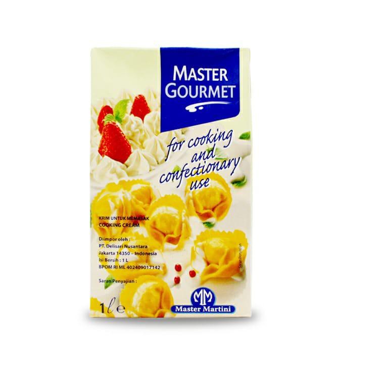 

PROMO 6.6 Krim Masak Non-Dairy Serbaguna - Cooking Cream Master Gourmet 1 Litter