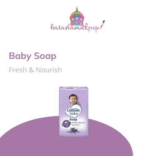 Cussons Baby Soap / 75 Gr / Sabun Batang Bayi