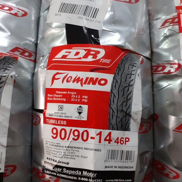 Ban FDR 90/90-14 FLEMINO TUBELESS MATIC
