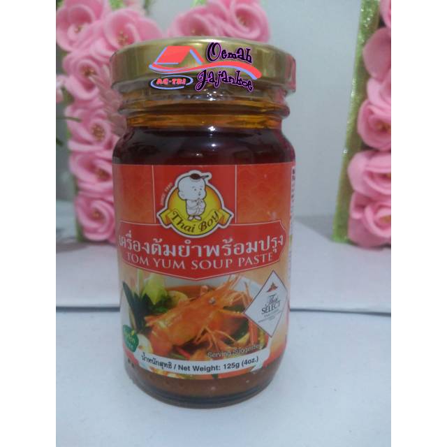 

Thai boy instant tom Yum soup paste 125gr