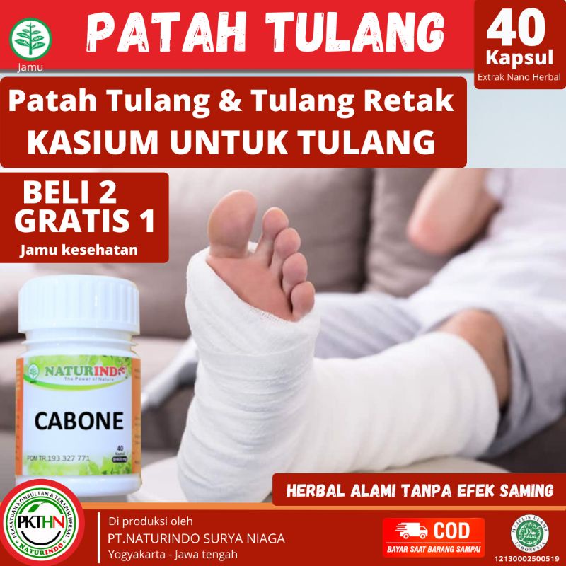 obat patah tulang tangan patah tulang kaki retak obat sambung tulang nutrisi kalsium tulang herbal a