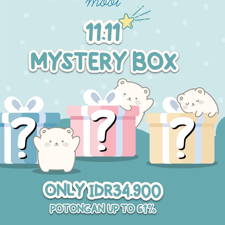 ➽ Mooi Mystery Box Baju Anak Perempuan Ω