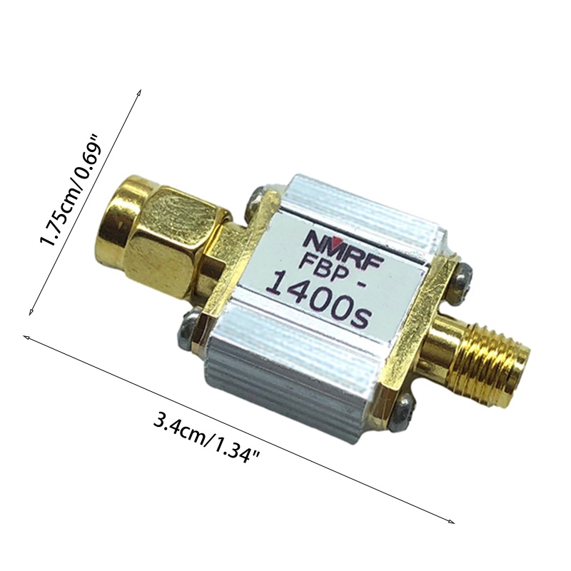 Btsg FBP-1400s 1400MHz RF Coaxial Band Pass Filter High Pass, Bandwidth 45MHz 1dB