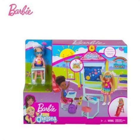 Barbie club chelsea school playset