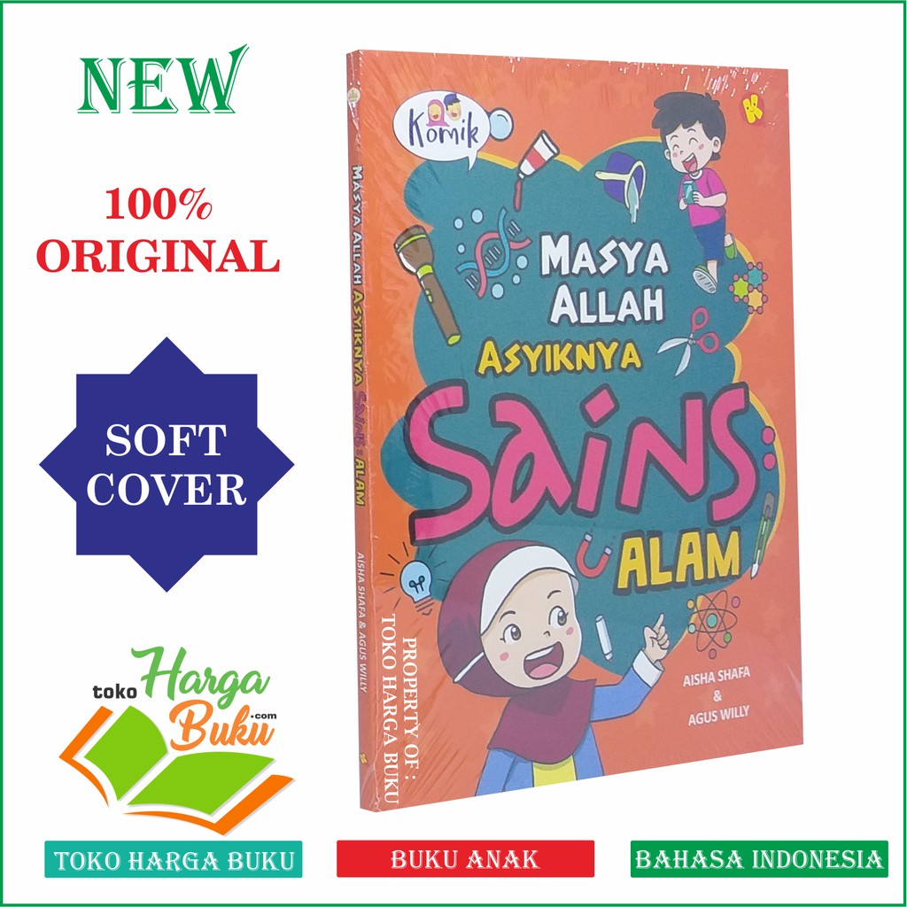 Komik Masya Allah Asyiknya Sains Alam - Penerbit Alkautsar Kids