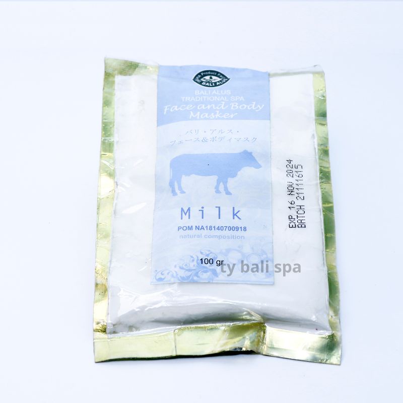 Face and Body Masker Bali alus 100 Gram