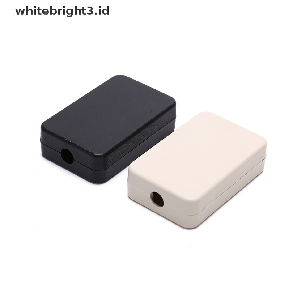 {whitebright3.id} 55*35*15mm Small plastic electronic project enclosure abs wire junction box ,