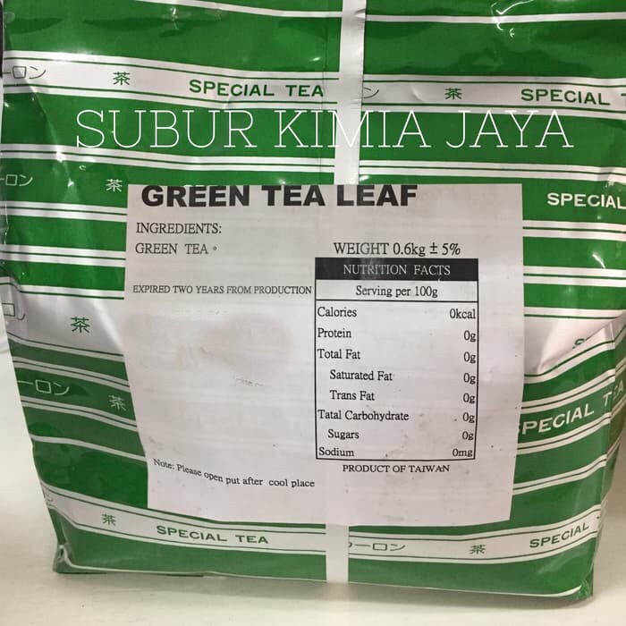 

Green Tea Leaf & Oolong Green Tea - tth1927