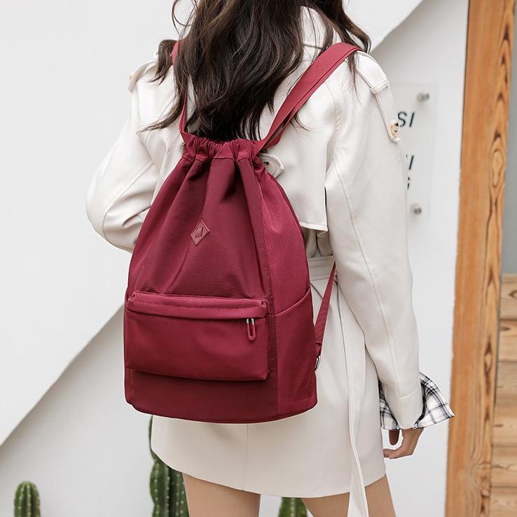 Menarik.. Tas Ransel Wanita COLORFUL FOX 8536 Backpack Wanita Remaja Tas Anti Air WATCHKITE WKOS