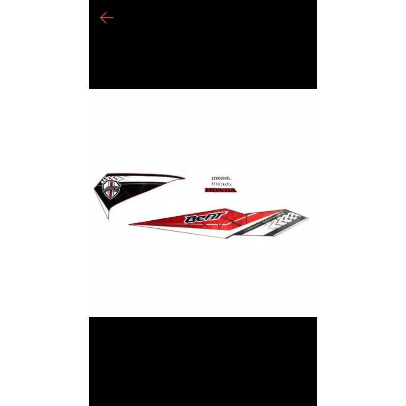 striping beat 2018 kanan dan kiri original AHM