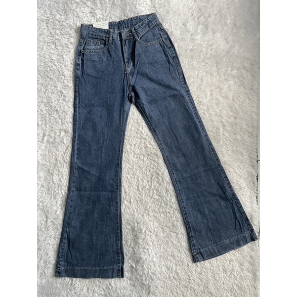 Jual Celana Jeans Cutbray By Miss Lora Shopee Indonesia