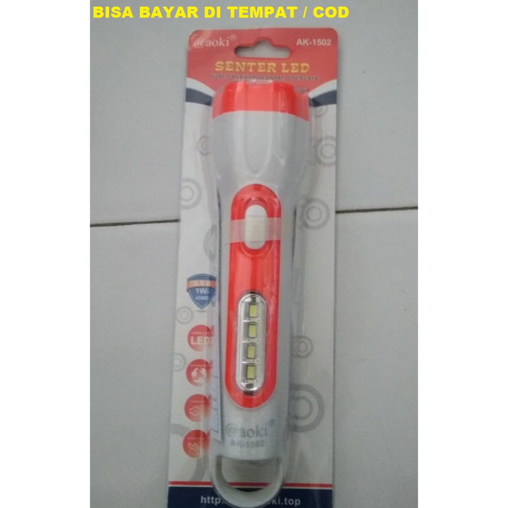 SENTER TANGAN AOKI / SENTER  LED