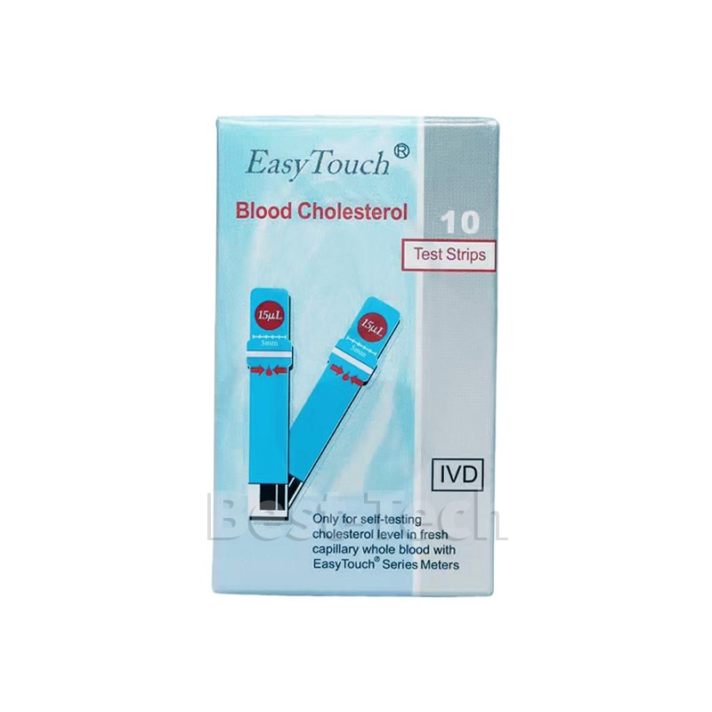 Strip Kolesterol / Refill Strip Blood Cholesterol Easy Touch GCU