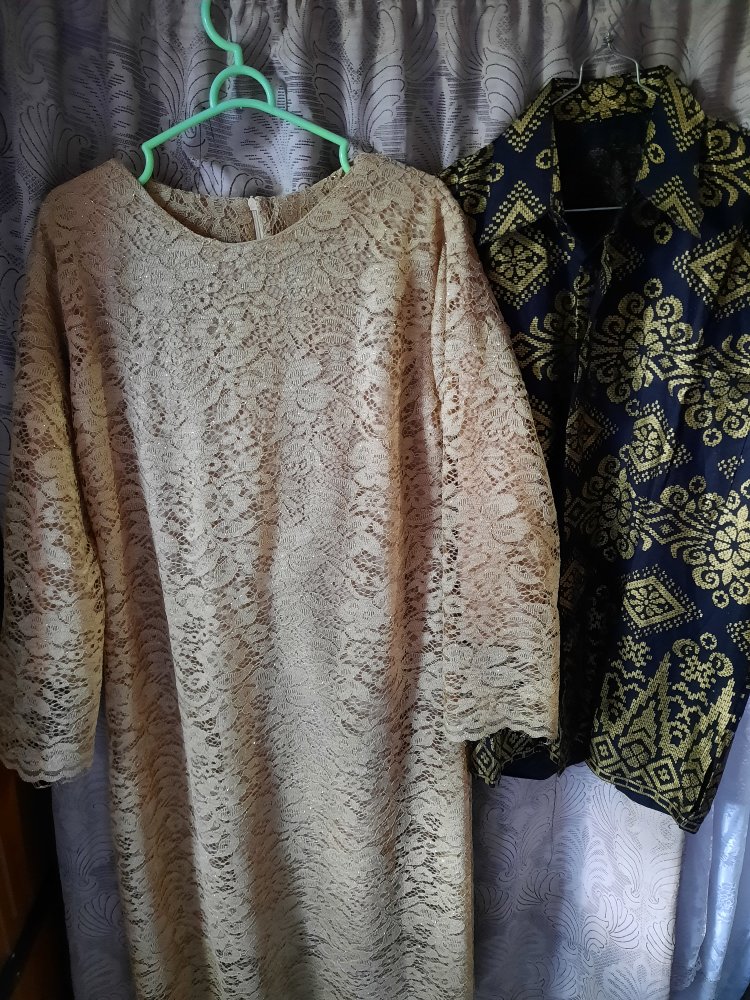 Couple Rnb Broklat Misbi Couple Batik Tunik Brukat Soegiharto