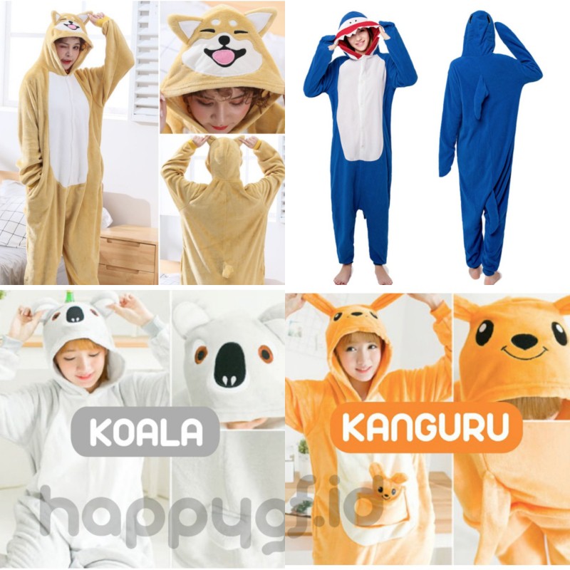 KOSTUM ONESIE KIGURUMI BAJU PIYAMA KARAKTER DEWASA 2