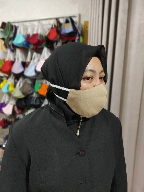 MASKER 3PLY KAOS KATUN MURAH BAGUS