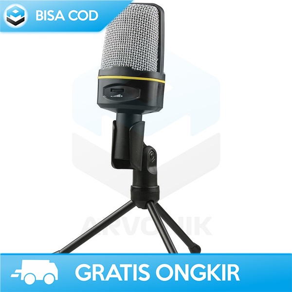 MICROPHONE PORTABLE MIC STAND SMOOTH 50 MHZ-16 KHZ 1.5V 3.5MM JACK