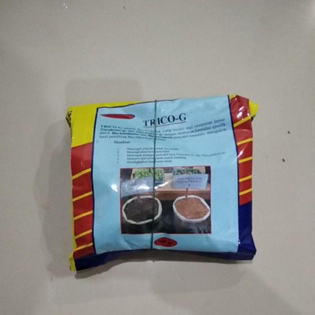 Fungisida Biologis Organik Trico-g 500gram Obat Layu Bakteri Fusarium
