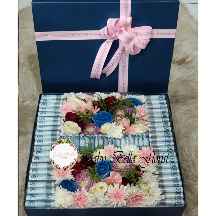

Box Bunga - Box Uang Box Bunga flowerbox bungamawar bungasultan bungauang dekorbunga
