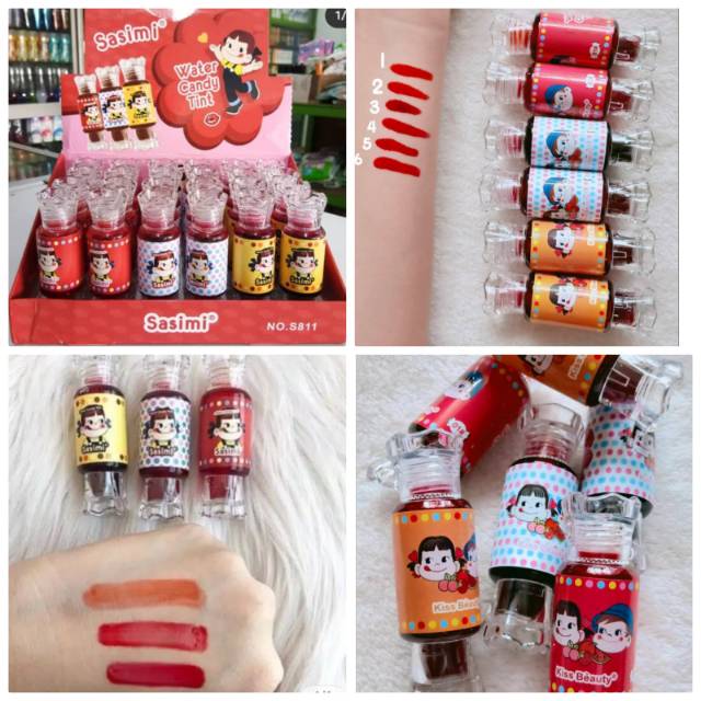 [ ECER ] LIPTINT WATERCANDY PEKO &amp; LINE KARAKTER