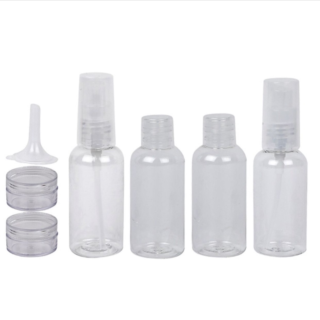 MINISO BOTTLE TRAVEL 8PCS PPORTABLE BOTOL TRAVEL SET