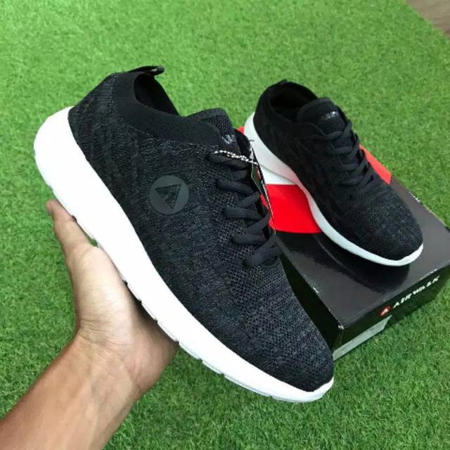 SEPATU CASUAL PRIA AIRWALK LAYTON BLACK,ORIGINAL STORE BNIB