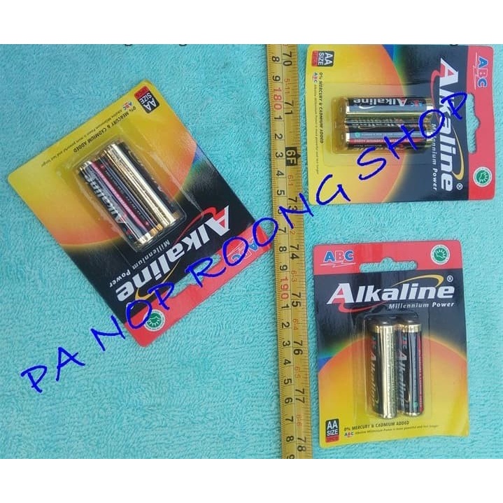 BATERAI ABC ALKALINE AA