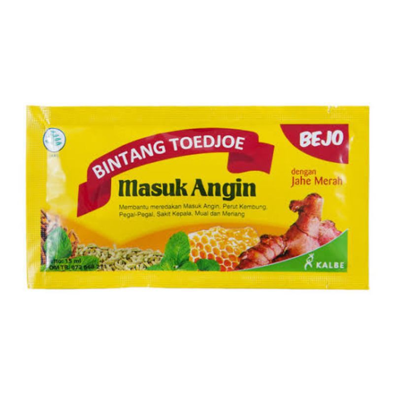 Bejo Masuk Angin 15 ml 1 Sachet ORIGINAL-BPOM