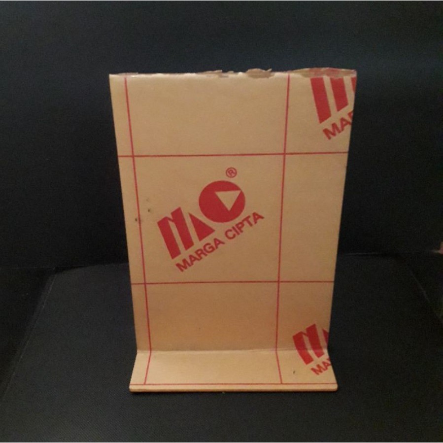 

Zyd TEMPAT BROSUR / TENT HOLDER / TENT CARD AKRILIK DISPLAY 2 SISI A5