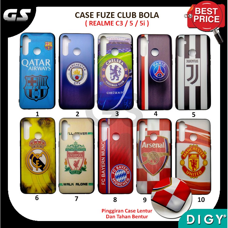 Promo Murah Case Club Bola OPPO  4 PRO A71 A8 A31 C3 5 5i