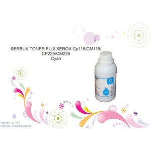 Serbuk toner fuji xerox cp115/CM115/CP225/CM225 Cyan