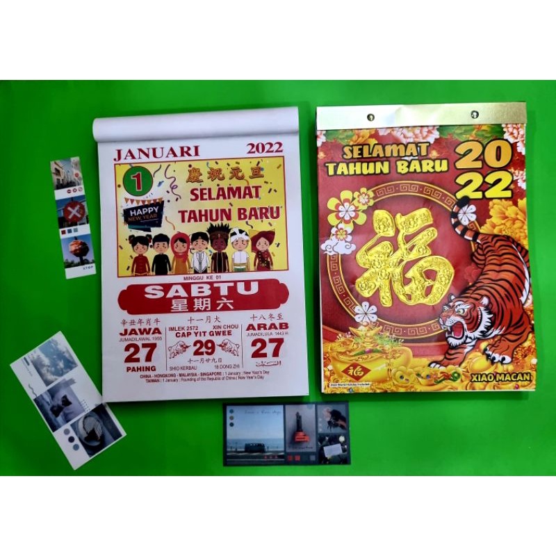 

Kalender Harian Sobek 2022 (19x26.5cm) Tahun Harimau