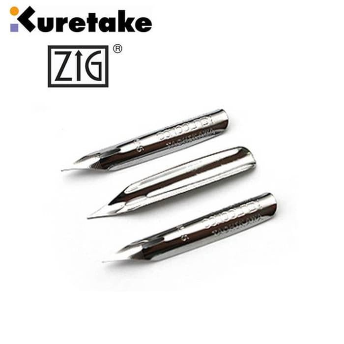 Kuretake Zig School Pen (Pen Nib) Set isi 3